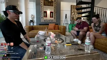 Ice brings mic into bathroom during a gay ritual