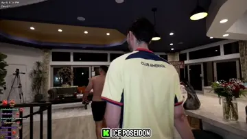 Paul accidentally site on Mya